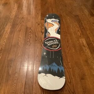 NEW Samuel Adams Promo Snowboard — Sealed — Collectible